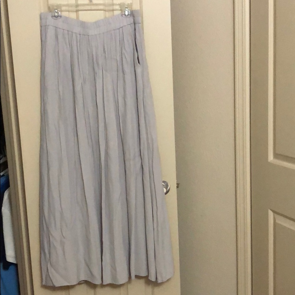Ballgown length skirt